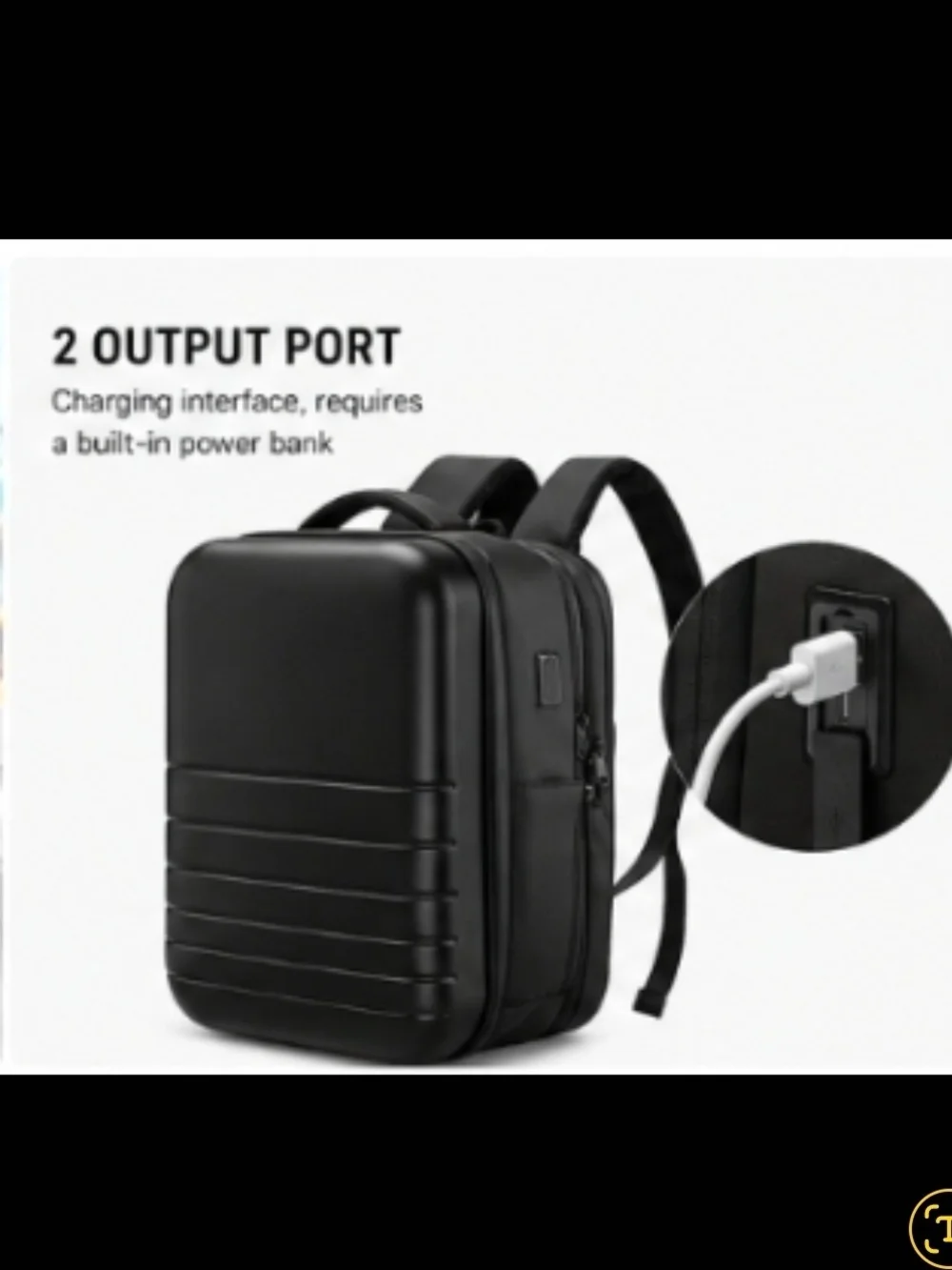 🔥 Hard Shell Travel / Tech Backpack – Brand New in Bag 🔥